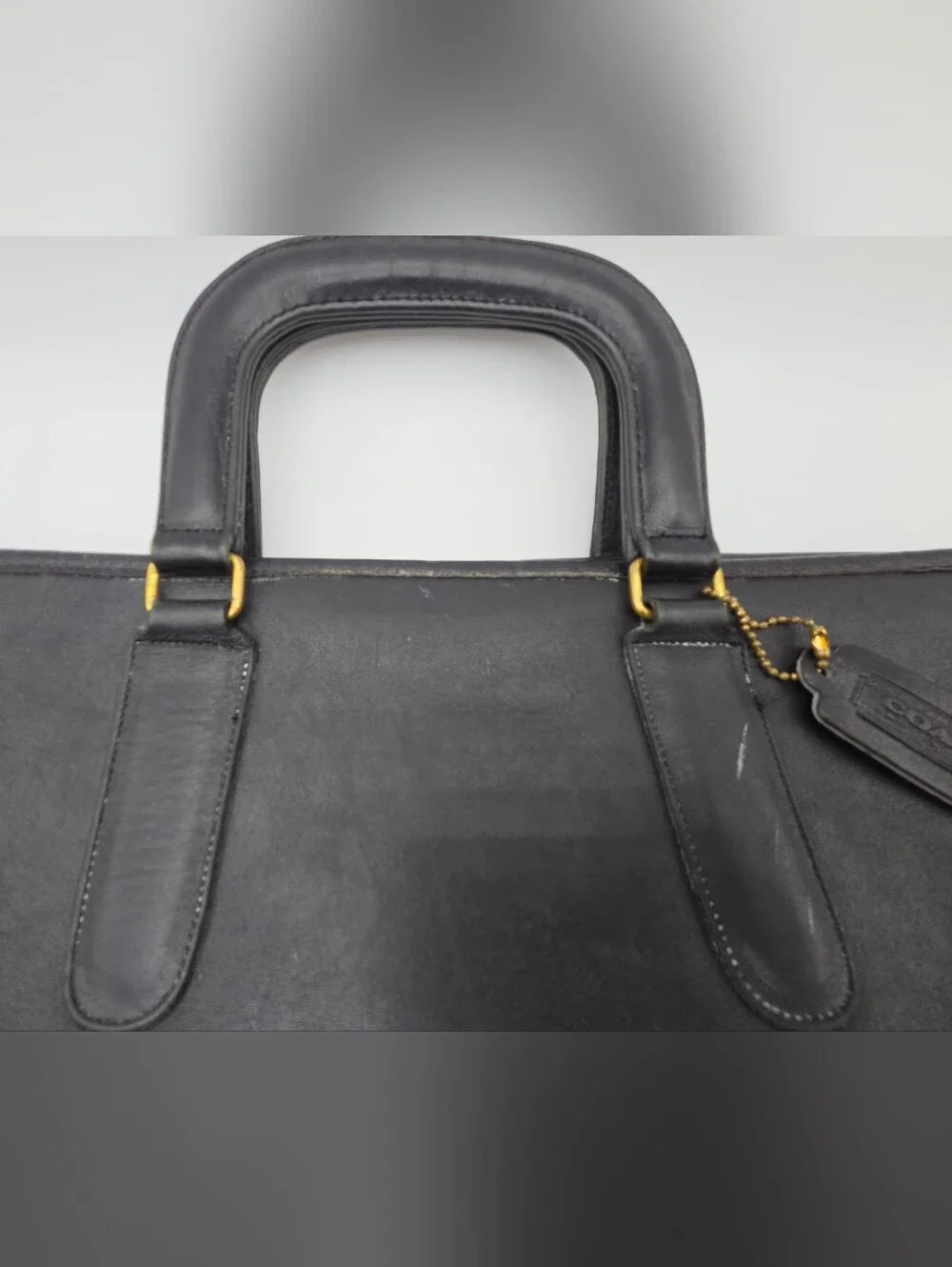 *Vintage* Coach Handle Portfolio Bag